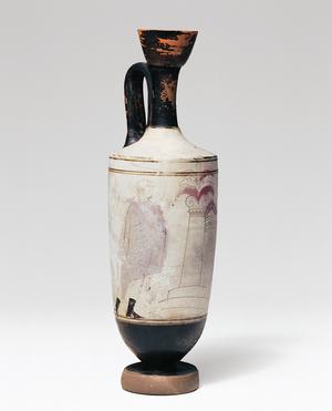 Small White Lekythos